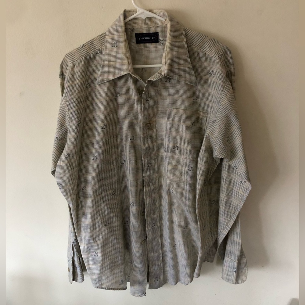Vintage Pickwick Polyester Shirt